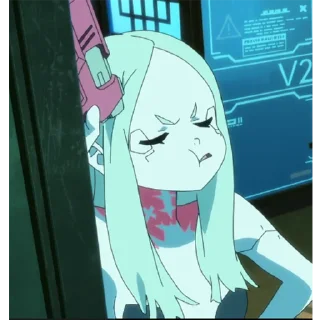 Sticker Cyberpunk Edgerunners Rebecca - 1