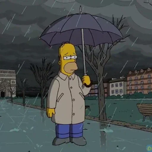 мультфильм мультипликация зонтик