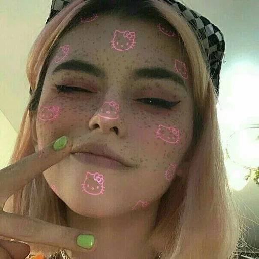 person eyelash cosmetics