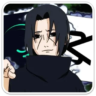 Sticker стикеры итачи - 8