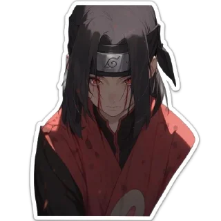 Sticker стикеры итачи - 1