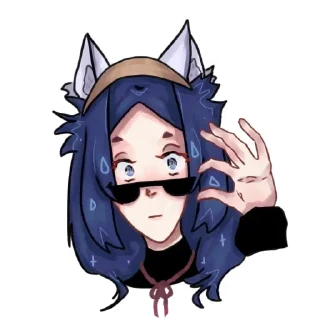 Sticker анг фенек от @reggieloy - 0