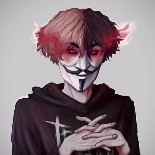 аниме человеческое лицо вымышленный персонаж