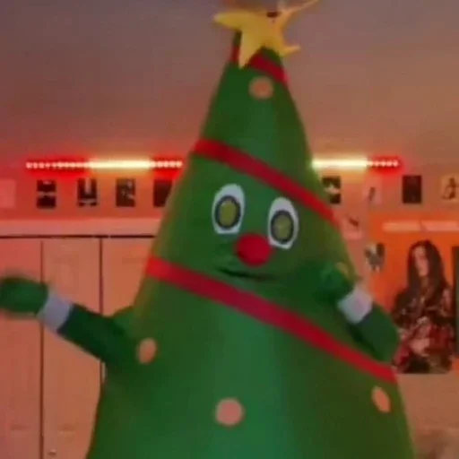 Стикер ёлка - 4