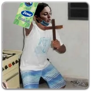 Sticker Прикольный - 7