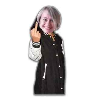 Sticker Прикольный - 9