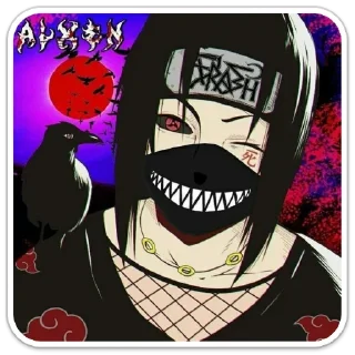 Sticker анти итачи будущего - 2