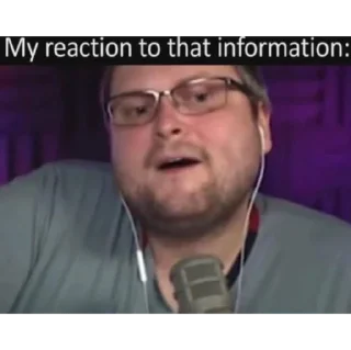 Стикер My Reaction - 2