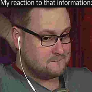 Стикер My Reaction - 6