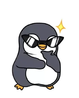 Стикер ПИНГВИН ЖОРА 🐧 - 10