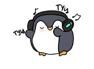 Стикер ПИНГВИН ЖОРА 🐧 - 6