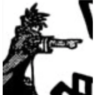 Sticker жареный эмбрион на палочке - 6