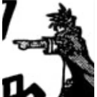 Sticker жареный эмбрион на палочке - 1