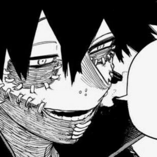 Стикер ‧₊ dabi ! ˊ˗ [ @storlystastic ] - 3