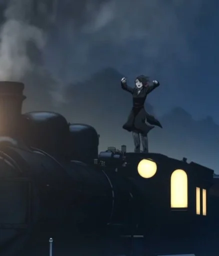 небо поезд на открытом воздухе