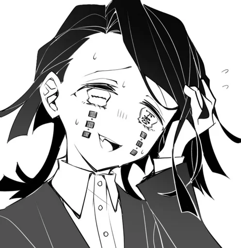 аниме иллюстрация эскиз