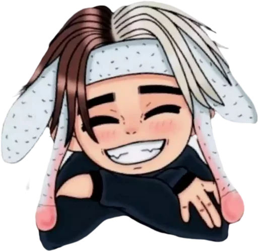 Стикер Жожо 😈 @my_little_stickers - 10