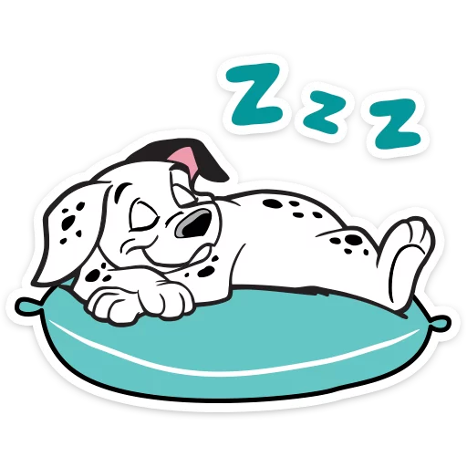 Sticker dalmatians_vk - 1