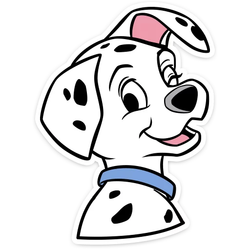 Sticker dalmatians_vk - 1