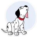 Стикер 101 Далматинец :: @stickroom - 5