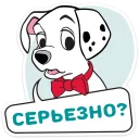 Стикер 101 Далматинец :: @stickroom - 11