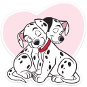 Стикер 101 Далматинец :: @stickroom - 4