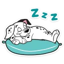 Стикер 101 Далматинец :: @stickroom - 6