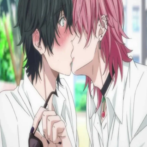 аниме манга человеческое лицо