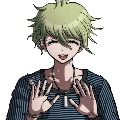 anime cartoon human face