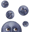 Стикер луна-насильница - 3