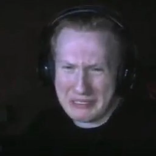 headphones human face person