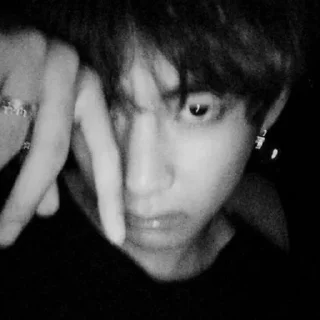 Sticker taehyung dark ; @O98MKKURA - 11