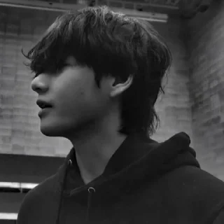 Sticker taehyung dark ; @O98MKKURA - 2