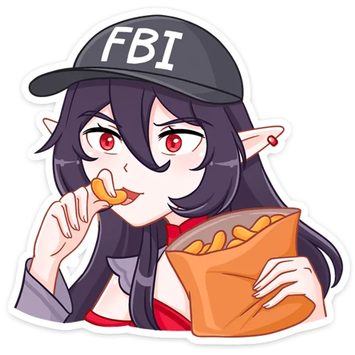 anime clipart illustration