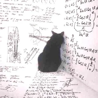 Sticker dark cat (by AstRa OWN) - 11