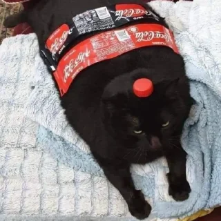 Sticker dark cat (by AstRa OWN) - 9