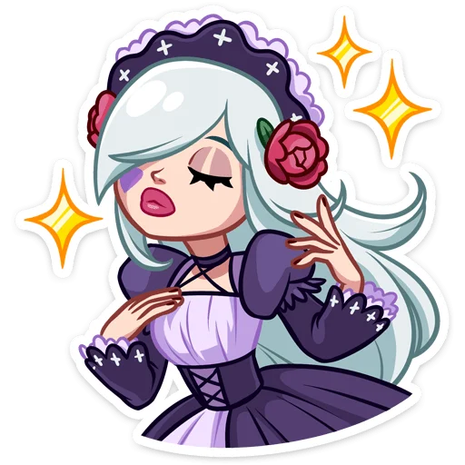 Тёмная Леди • @TgSticker - 