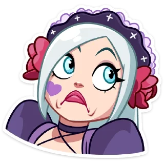 Sticker Тёмная Леди • @TgSticker - 11