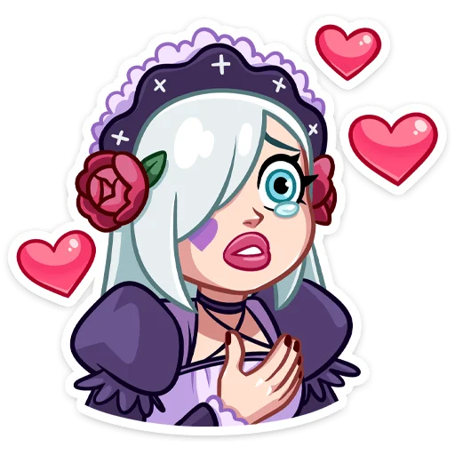 Sticker darkladyvk - 1