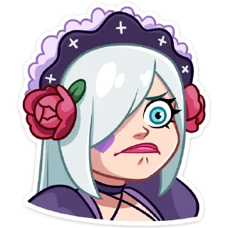 Sticker Тёмная Леди :: @stickroom - 7