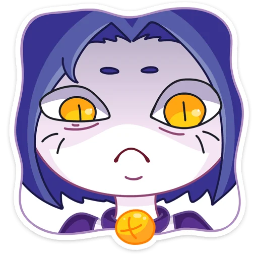 Sticker Тёмная Милшу :: @stickroom - 1