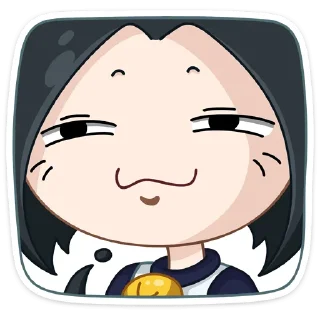 Sticker Тёмная Милшу @TgSticker - 2