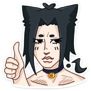 Sticker Тёмная Милшу @TgSticker - 11