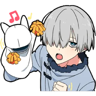 Sticker Парень тьмы @nyasticks - 8