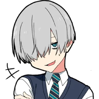 Sticker Парень тьмы @nyasticks - 3