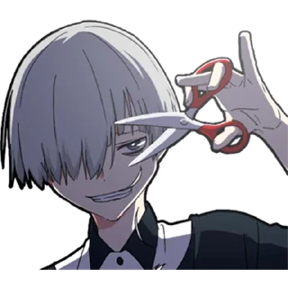 Sticker Парень тьмы @nyasticks - 7