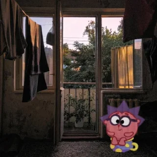 Sticker среди мрака и вечного холода - 11