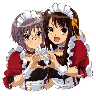 Sticker Haruhi Suzumiya(@dasein0) - 3