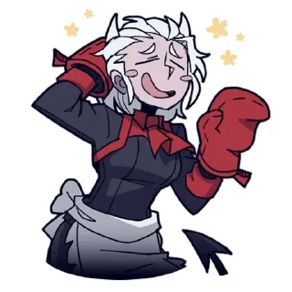 Sticker Helltaker (@dasein0) - 1