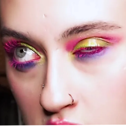 eyelash toiletry closeup